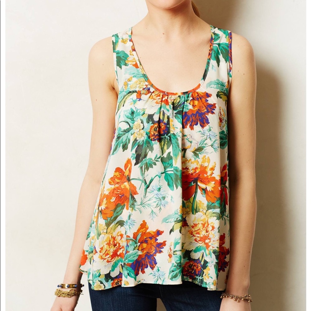 Anthropologie Meadow Rue Tank Top Size Small